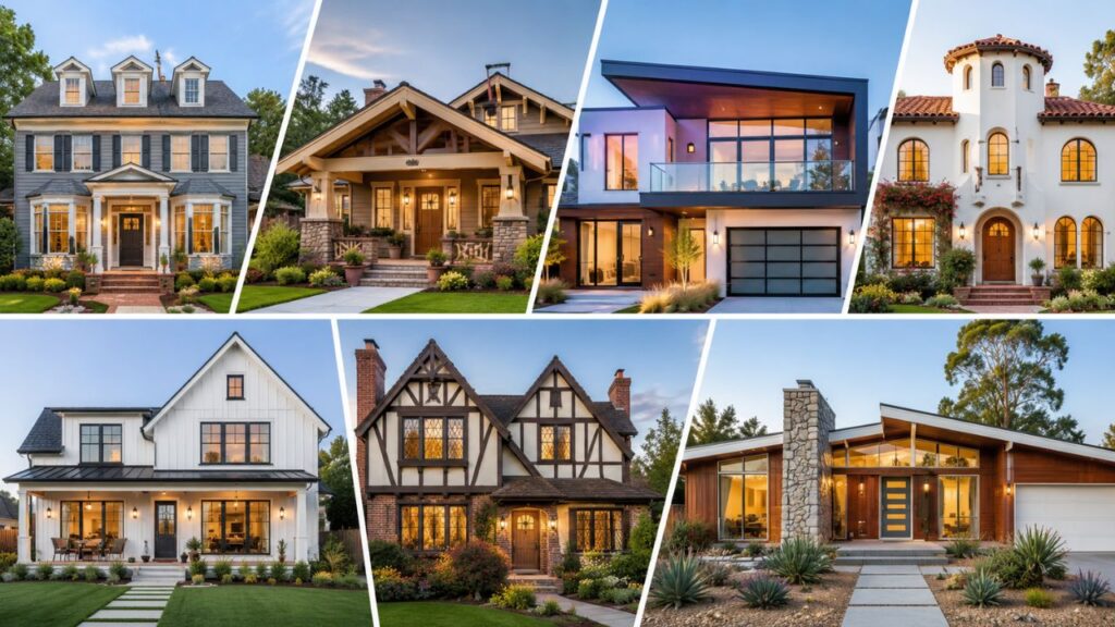 Styles of Houses: Popular Home Architecture Guide Today