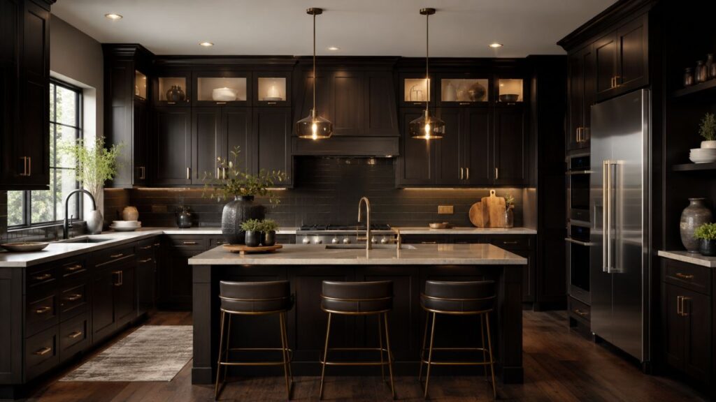 Espresso Cabinets: Best Color Schemes for Dark Kitchens