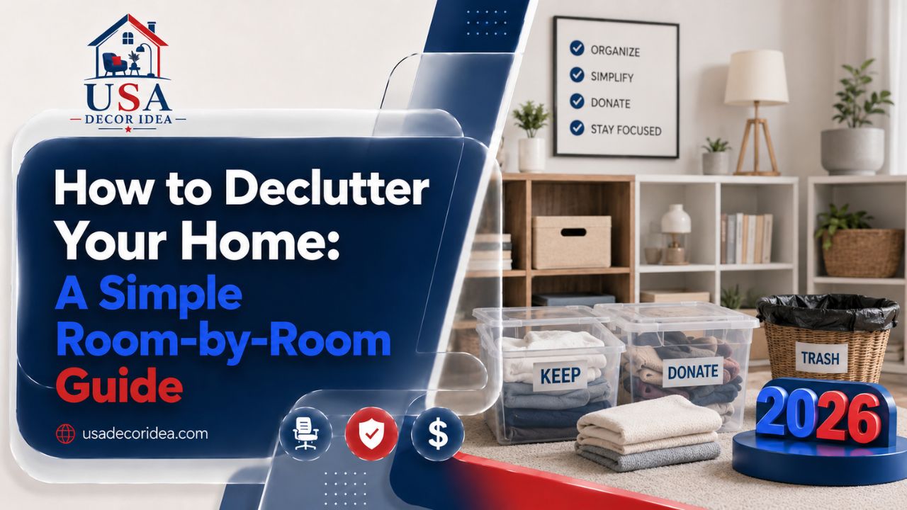 How to Declutter Your Home: A Simple Room-by-Room Guide