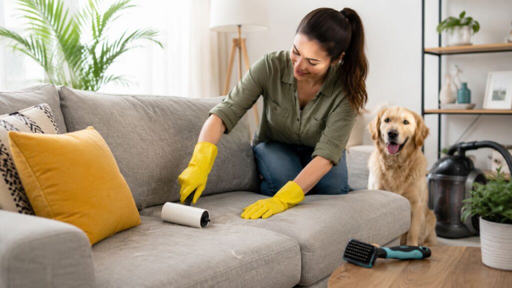 How to Remove Pet Hair from Couch – Easy Methods