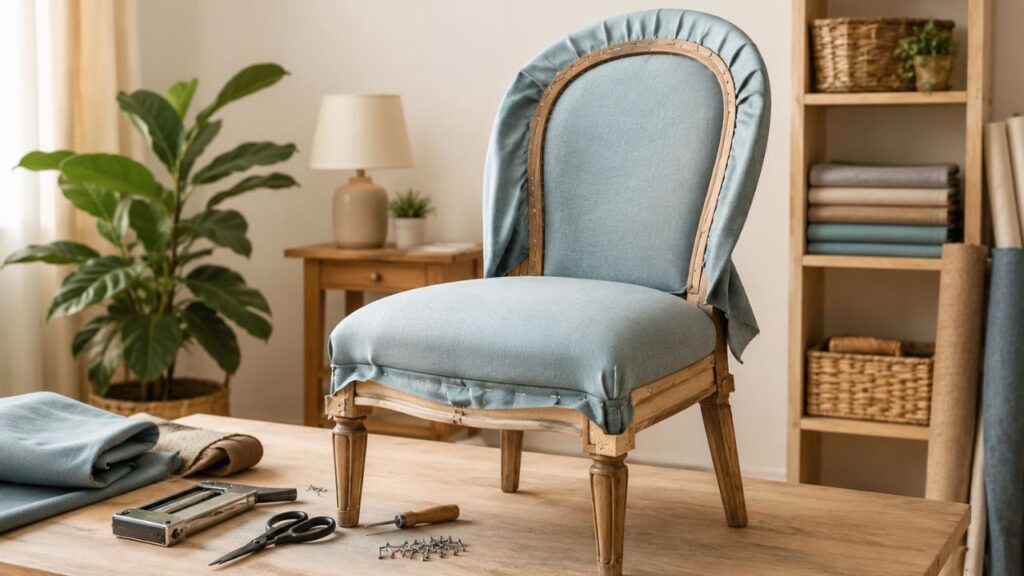 How to Reupholster a Chair: Complete DIY Guide 