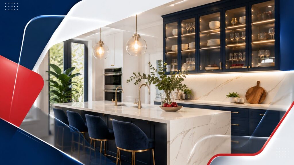How to Style Glass Kitchen Cabinets Like a Pro