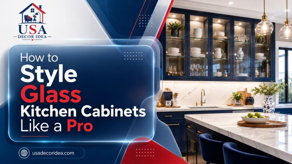 How to Style Glass Kitchen Cabinets Like a Pro