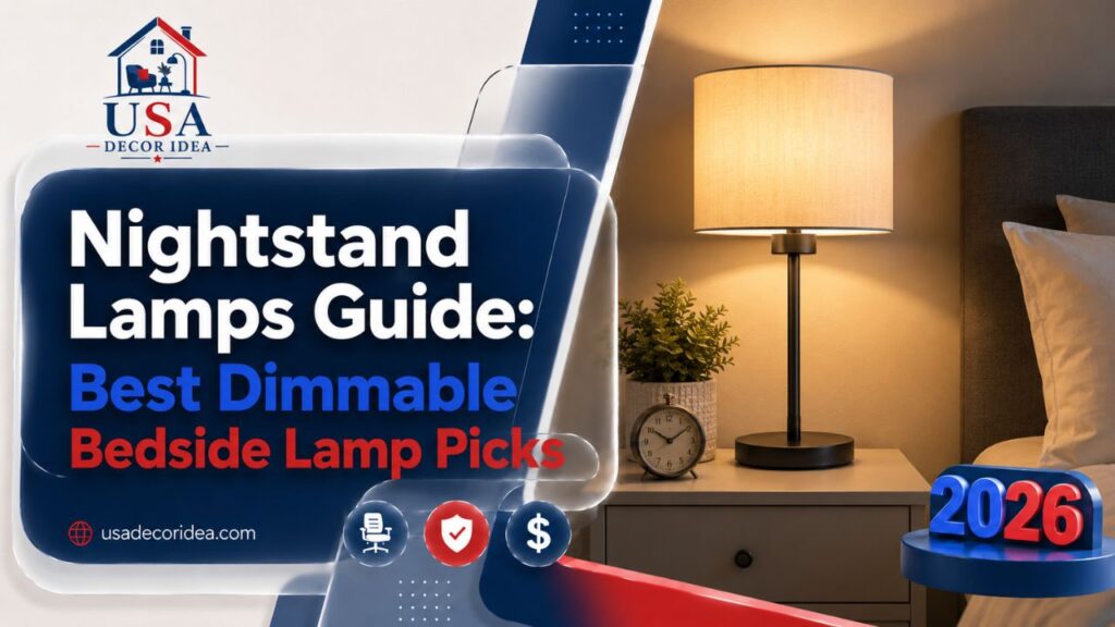 Nightstand Lamps Guide: Best Dimmable Bedside Lamp Picks