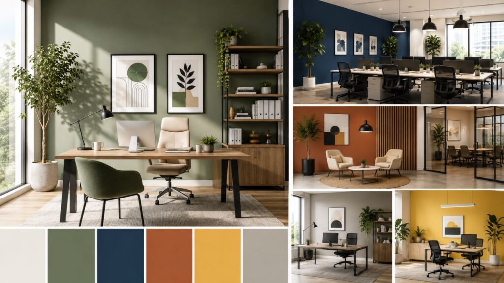 Modern Office Paint Colors: Best Ideas for Every Workspace