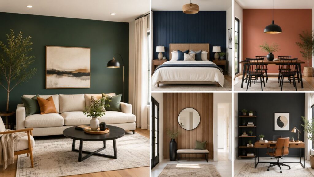 Accent Wall Guide: Ideas, Colors & Placement Tips