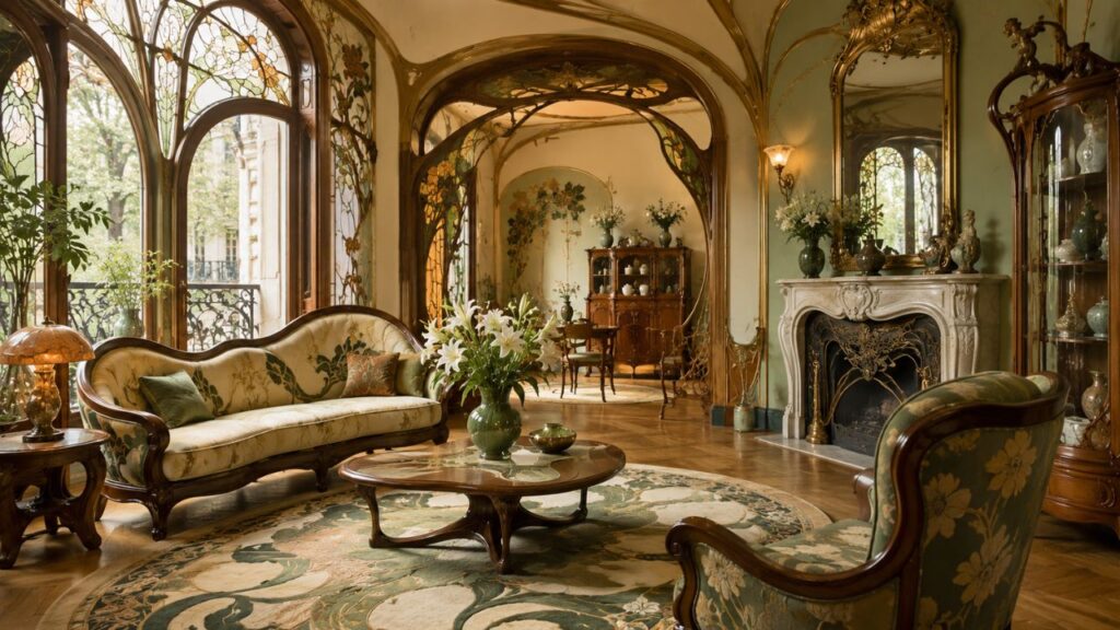 Art Nouveau Style Guide: History & Interior Design Tips