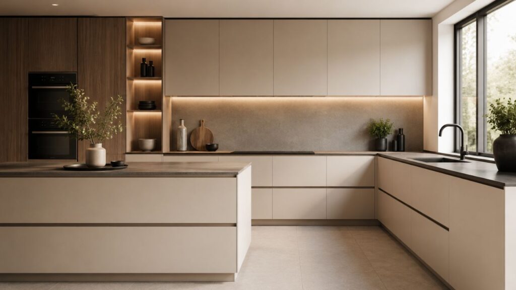Handleless Kitchen Cabinets: Full Buyer's Guide