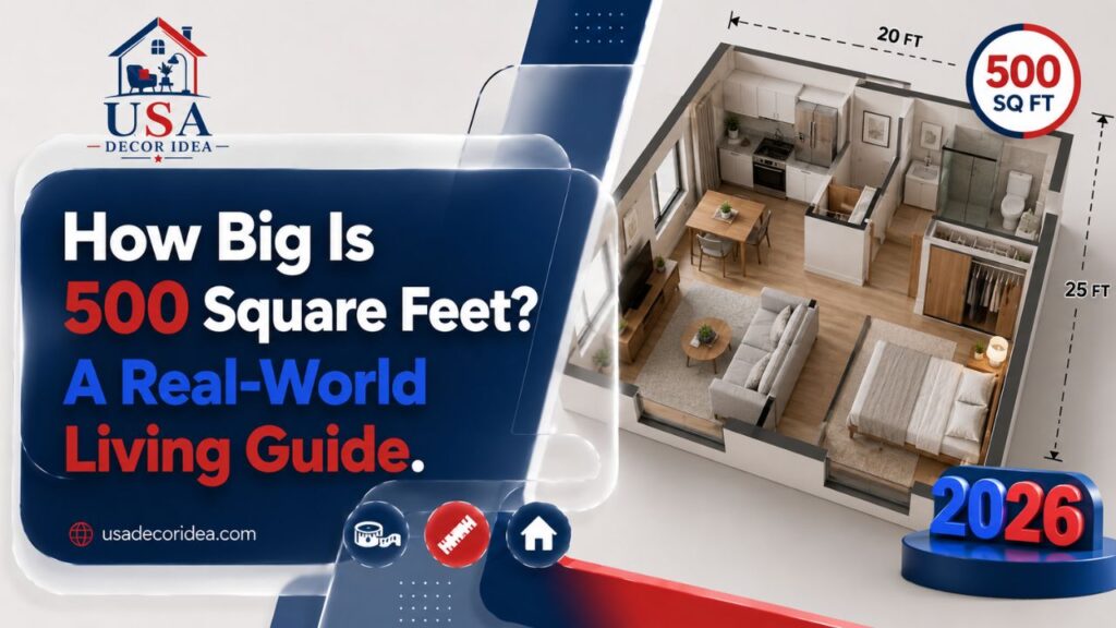 How Big Is 500 Square Feet? A Real-World Living Guide