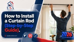 How to Install a Curtain Rod (Step-by-Step Guide)