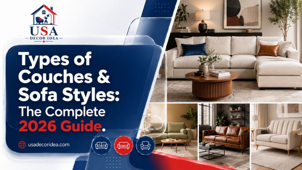 Types of Couches & Sofa Styles: The Complete 2026 Guide