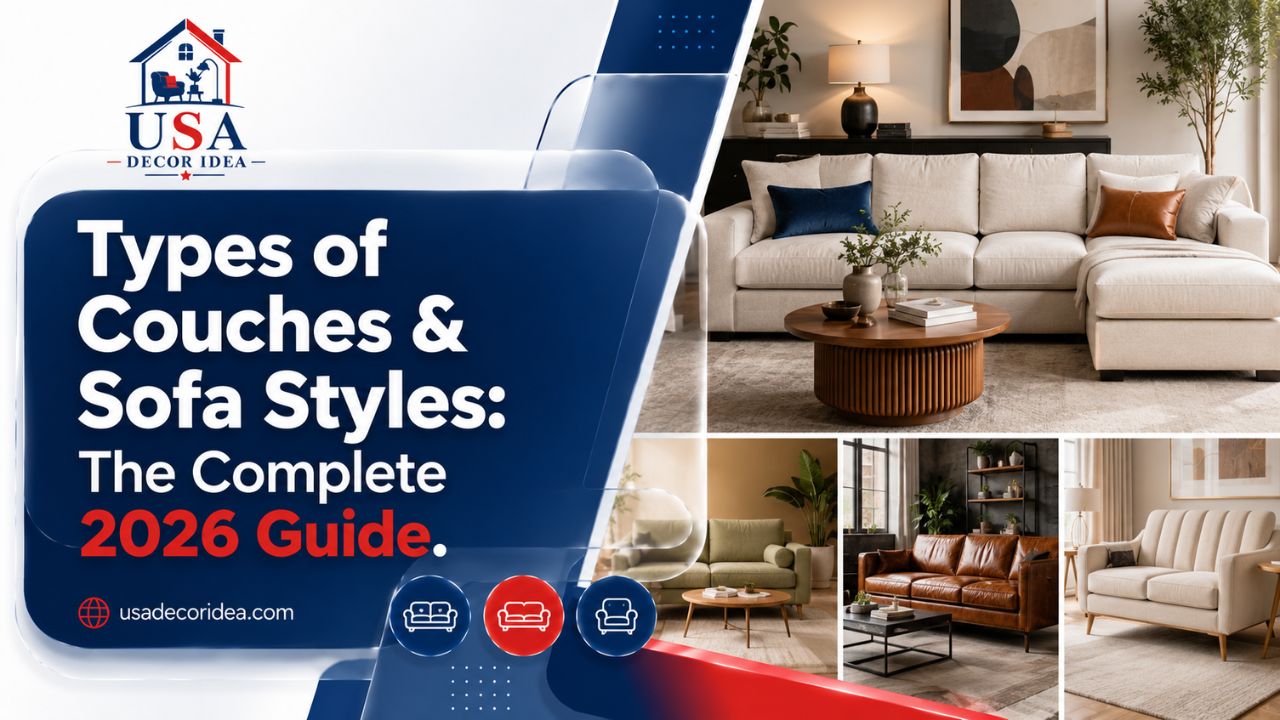 Types of Couches & Sofa Styles: The Complete 2026 Guide